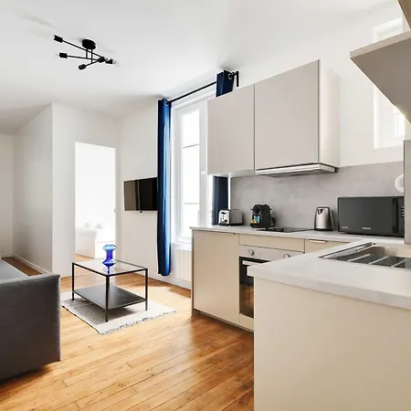 Charming -1br-4p- Gare Montparnasse شقة باريس